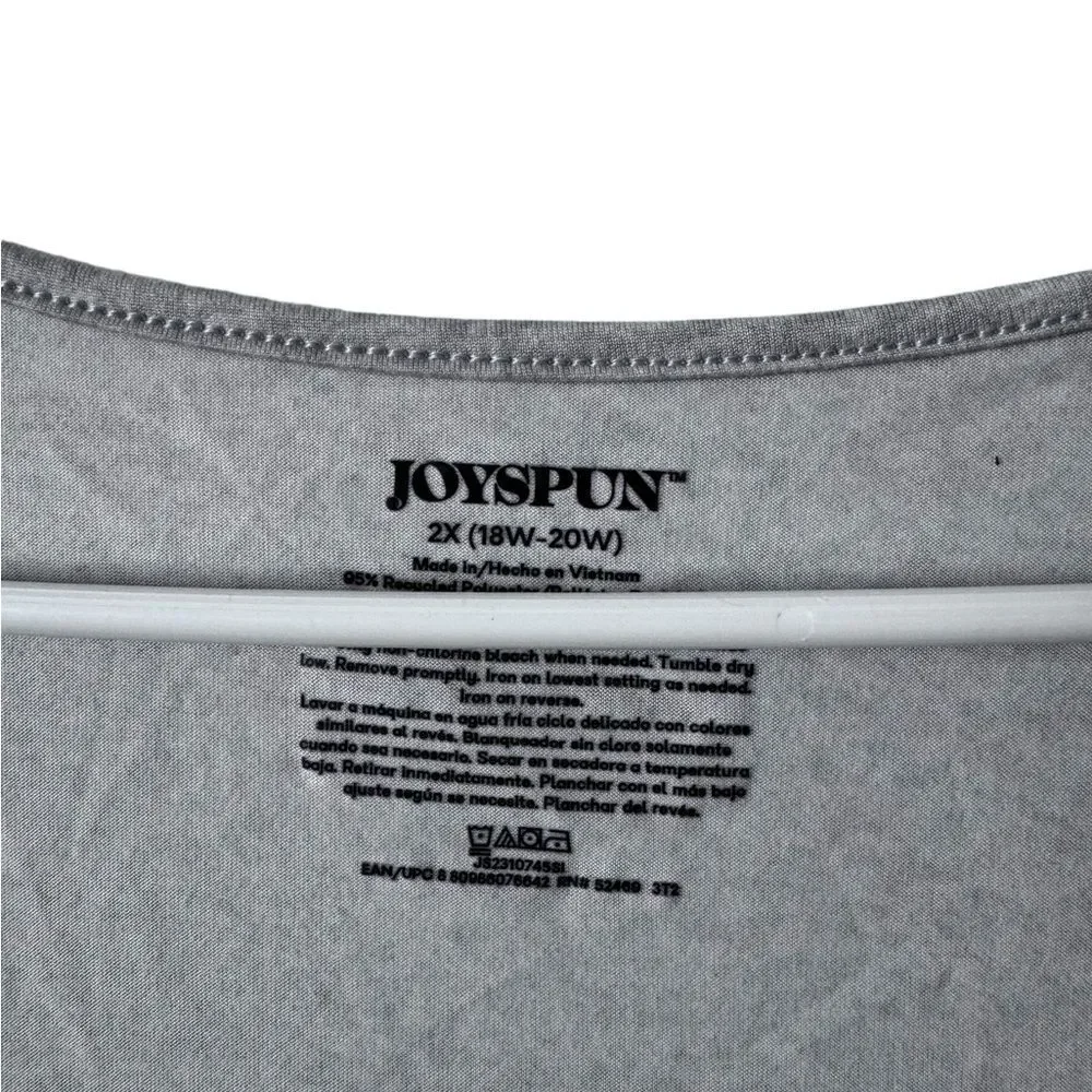 Joy Spun Love for All, All for Love Sleep Tank Top Size XXL